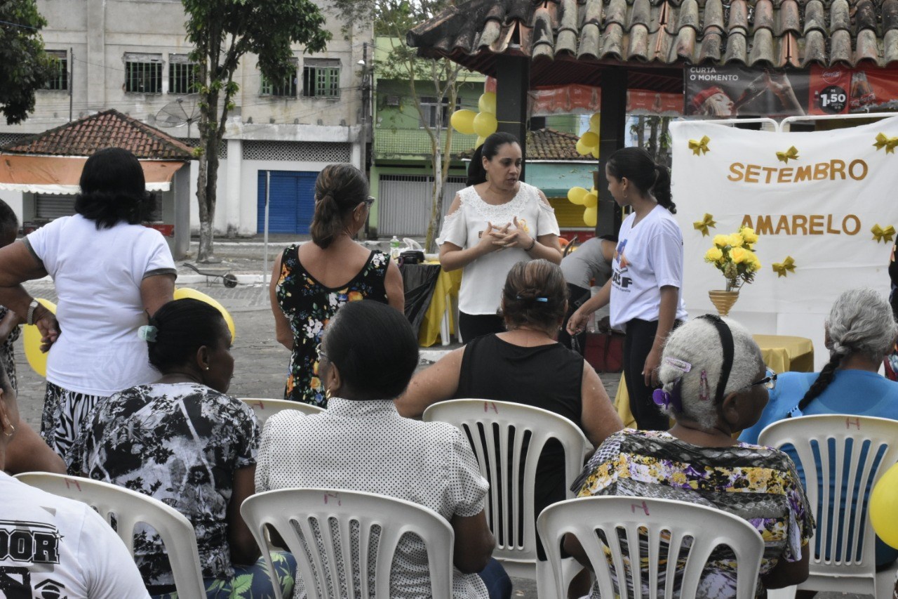Camacã: PSF Luís Castro II realiza momento com idosos sobre Setembro Amarelo

